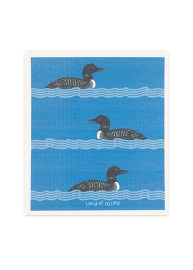 Loons Sponge Cloth