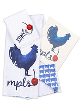 Mpls Cherry & Spoon Sponge Cloth