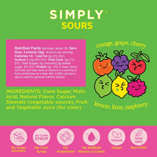 Simply Sours - Naturally Flavored Hard Candies (Multiple Flavors)