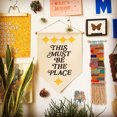 This Must Be the Place-Wall Banner