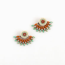 Duo Beaded Fair Trade Post Earrings (Multiple Color Options)