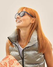 Arches - Soft Navy Blue + Brown Polarized Lens Sunglasses
