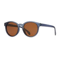Arches - Soft Navy Blue + Brown Polarized Lens Sunglasses