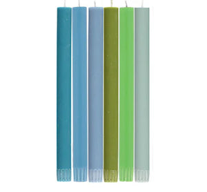 Solid Eco Dinner Taper Candles (Multiple Colors/Styles)