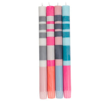 Striped Eco Dinner Taper Candles (Multiple Colors/Styles)