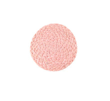 Silk Jute Coasters (Set of 4)- Multiple Colors