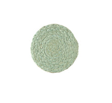Silk Jute Coasters (Set of 4)- Multiple Colors