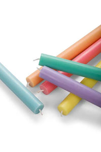 Solid Eco Dinner Taper Candles (Multiple Colors/Styles)