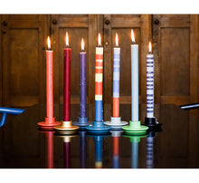 Colorful Wood Candle Holders (Fair Trade & Multiple Colors)