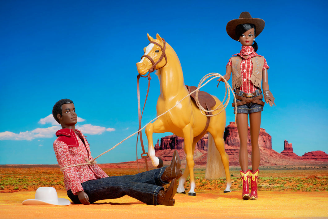 Brad Rustler Barbie Print