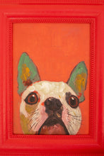 Colorful Framed Dog Paintings
