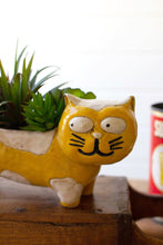 Ceramic Cat Planter/Vase