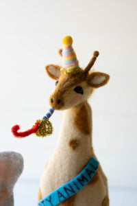 Felt Party Animal Bottle Toppers