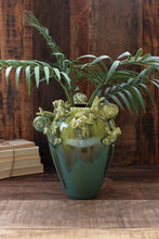 Frogs & Snails Ceramic Vase