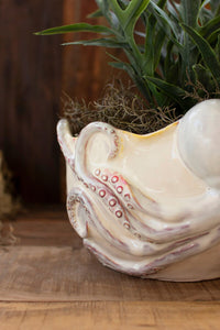 Octopus Ceramic Planter/Bowl