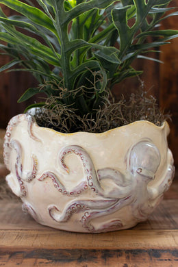 Octopus Ceramic Planter/Bowl