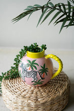 Ceramic Zebra Pitcher