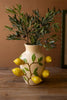 Ceramic Strawberry & Lemon Vases