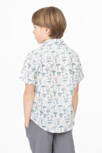 Woodland Wonder – Boys’ Cotton Shirt with Coconut Buttons