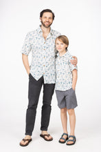 Woodland Wonder – Boys’ Cotton Shirt with Coconut Buttons