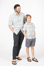 Woodland Wonder – Boys’ Cotton Shirt with Coconut Buttons