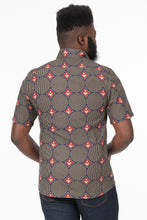 Men’s Button Down Shirt—Geo