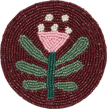Hand-Beaded Venus Coasters (Set of 4)