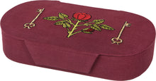 Rose Briar Embroidered Jewelry Case/Box
