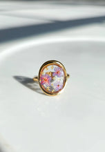 Real Dried Flower Rings in Resin (Multiple Styles)