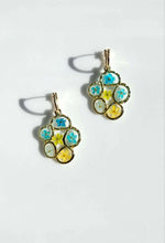 Didiscus Flower Earrings (Multiple Colors)
