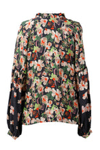 Emma Blouse - Black Floral