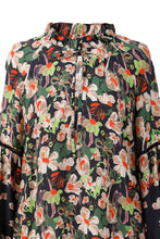 Emma Blouse - Black Floral