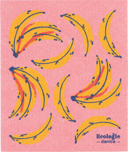 Bananas Swedish Dishcloth