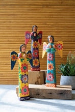 Painted Wooden Angels