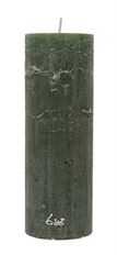 Rustic Green Pillar Candles (LUZ)