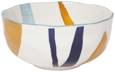 Canvas Hand Painted & Stamped Bowl (Various Sizes/Styles)