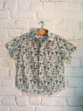 Woodland Wonder – Boys’ Cotton Shirt with Coconut Buttons