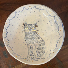 Hand Painted Cat Bowl