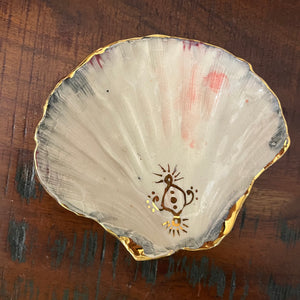 Hand Painted Shell Trinket