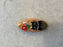 Large Embroidered Animal Hair Clips Barrettes (Multiple Styles- Extra Detail)