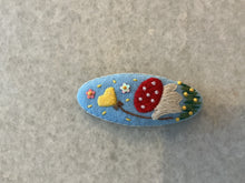 Large Embroidered Animal Hair Clips Barrettes (Multiple Styles- Extra Detail)