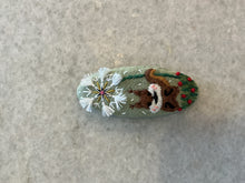 Large Embroidered Animal Hair Clips Barrettes (Multiple Styles- Extra Detail)