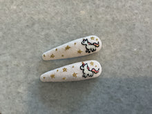 Embroidered Hair Clips (Multiple Styles)