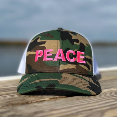 Camo PEACE Hat