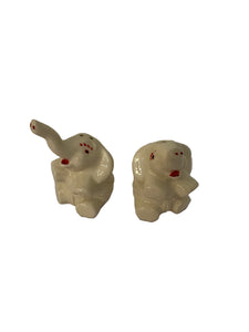 Vintage Elephant Salt & Pepper Shakers