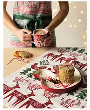 Folk Forest Holiday Mug