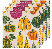 Harvest Gourds Napkins (Set of 4)