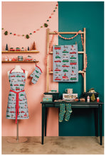 Holiday Traffic Dishtowel