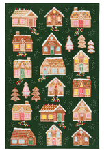 Gumdrop Lane Gingerbread Houses Dishtowel