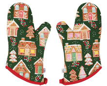 Gumdrop Lane Gingerbread Houses Mitt